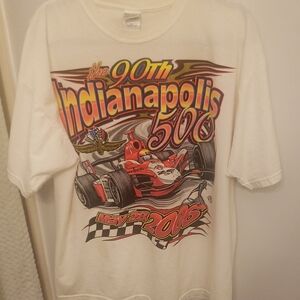 VTG Men's 90th Indianapolis 500 Graphic T-Shirt Sz XL